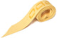 Brabo ba5060 chamois grip yellow piece unisex hockeygrips - yellow