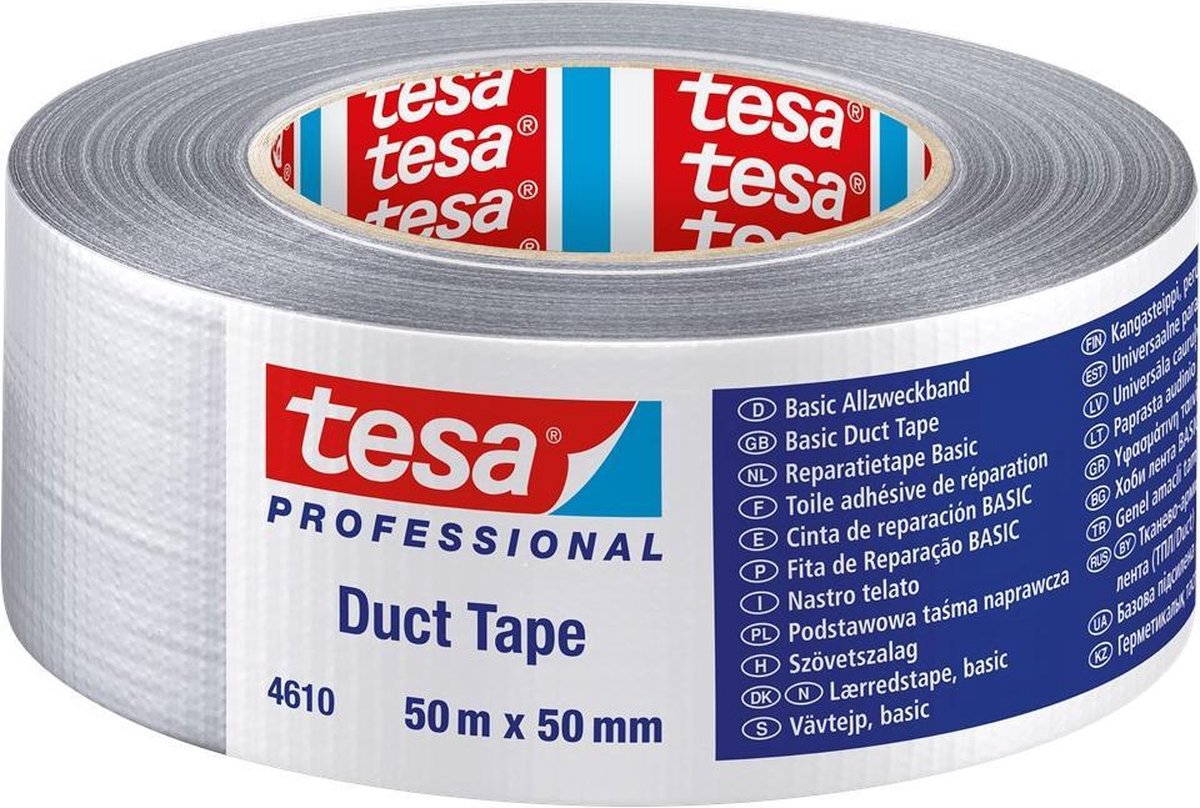Nastro adesivo Tesa 04610 - generale - argento - 50 mm x 50 m