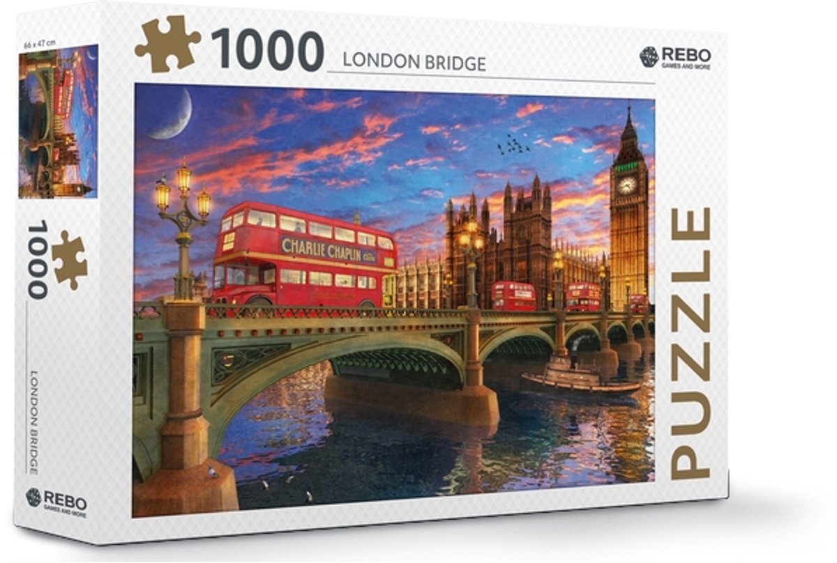 Rebo rompecabezas de 1000 piezas - Puente de Londres