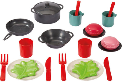 Ecoiffier 100% Chef Tea set in borsa, 22dlg.
