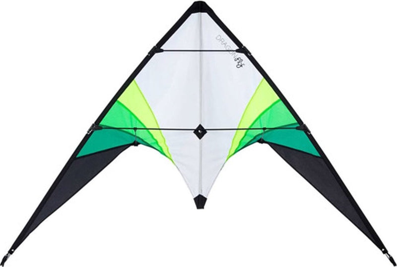 Cometa acrobática Dragon Fly - ala delta - 140 x 60 cm - varilla de fibra de vidrio