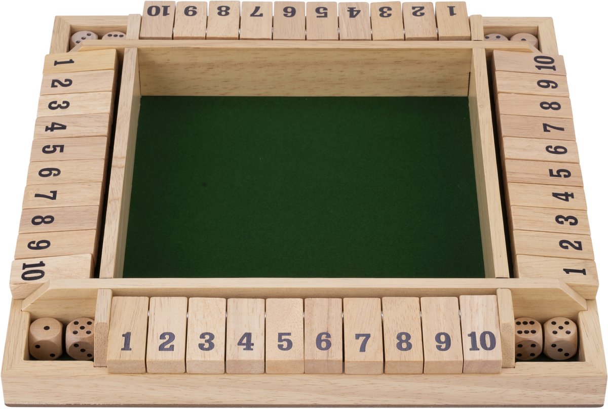 Chiudi il gioco dei dadi Houten, 4 giocatori