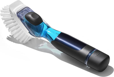 Oxo - spazzola per piatti - con dosatore di sapone
