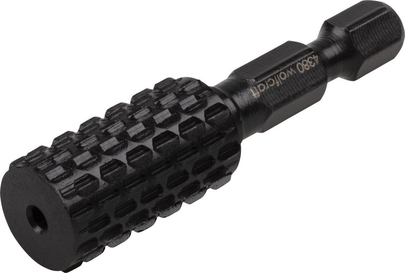 Wolfcraft - raspa profilata 12 mm per metallo - punta per raspa con gambo esagonale - 4380000