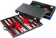 Custodia in pelle artificiale per backgammon Philos