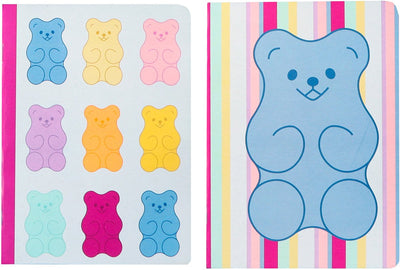 Cuadernos canguro - b'log sweet candy - tamaño A4 - con raya - 2 piezas - con aroma a fresa - an-122640-a