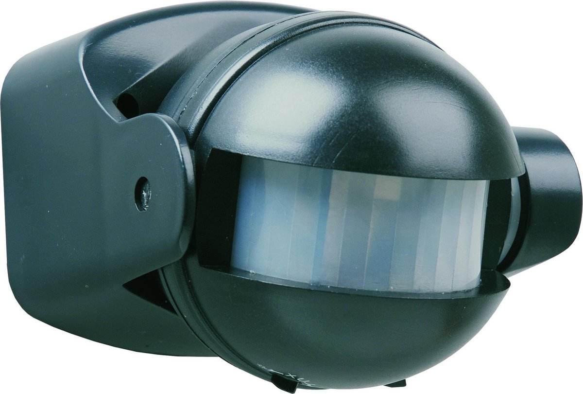 Smartwares 10.017.11 - bewegingsmelder 180 ⁰ x 12m detectie - verlicht 10 sec tot 7 min - ip44 - blauw
