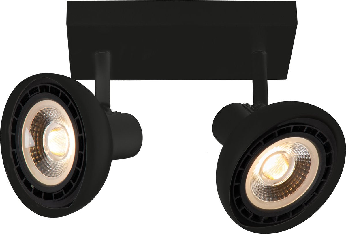 Lucide sensas - faretto da soffitto (lampada da soffitto) - 2xgu10 (es111) - nero