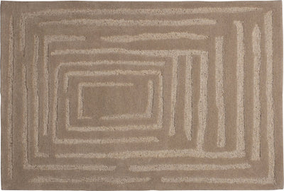 Tappeto Wood Alicia - lana - sabbia - 170x240