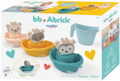 Abrick Battle Boat Animali con annaffiatoio, 7dlg.
