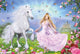 Schmidt - puzzle - principessa degli unicorni - 100 pezzi - bambini - da 6 anni