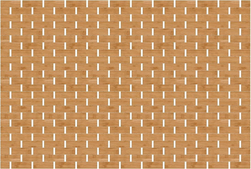 Eisl bamboe badmat douchemat - anti-slip - duurzaam - 50 x 70 cm