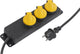 Presa Q-link - 3 vie - con terra - h05rr-f - ip44 - 3 x 1,5 mmã‚â² - 3 m - nero