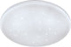 Eglo frania-s plafondlamp - led - ø 22 cm - wit - glinsterend