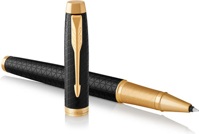 Parker im penna roller | nero premium | inchiostro nero a punta fine | confezione regalo