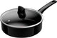 Tefal renew black on - sartén de cerámica - ø24 cm - sin pfas - apta para inducción