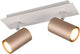 Trio marley - spot - moca - excl. 2x gu10 4,9w -