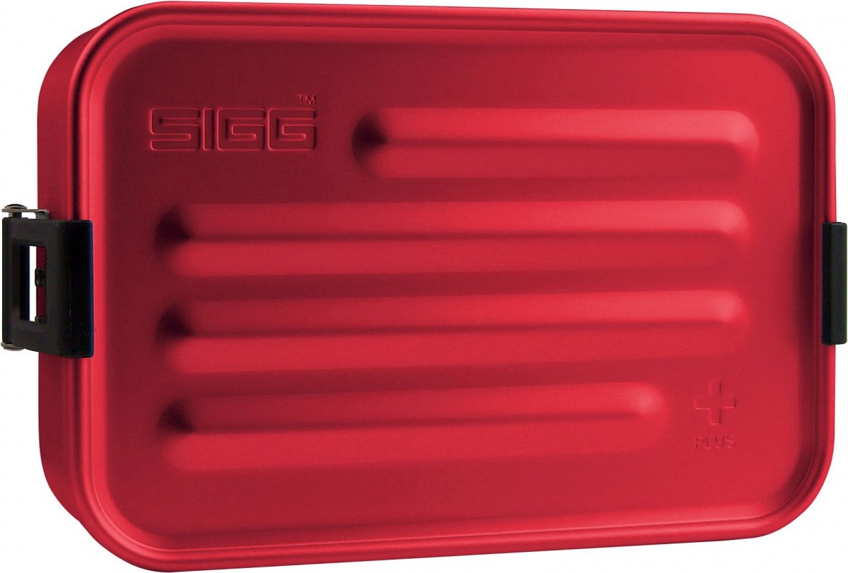 Sigg | metal food box plus small 0.8l red | lunchbox