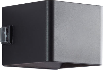 Brilliant iseo - aplique recargable a batería inalámbrico - con sensor de movimiento - ip44 - led 4w - 300 lumen - 3000k - con indicador de batería - negro