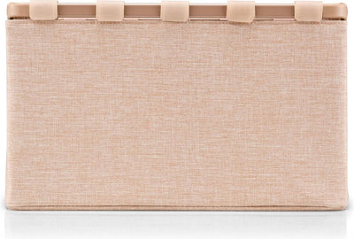 Reisenthel frame box l caja de almacenamiento - 27l - frame twist café beige