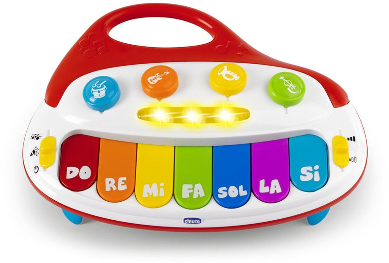 Chicco la mia prima orchestra di pianoforte - giocattoli musicali con luci e suoni (1-4 anni)