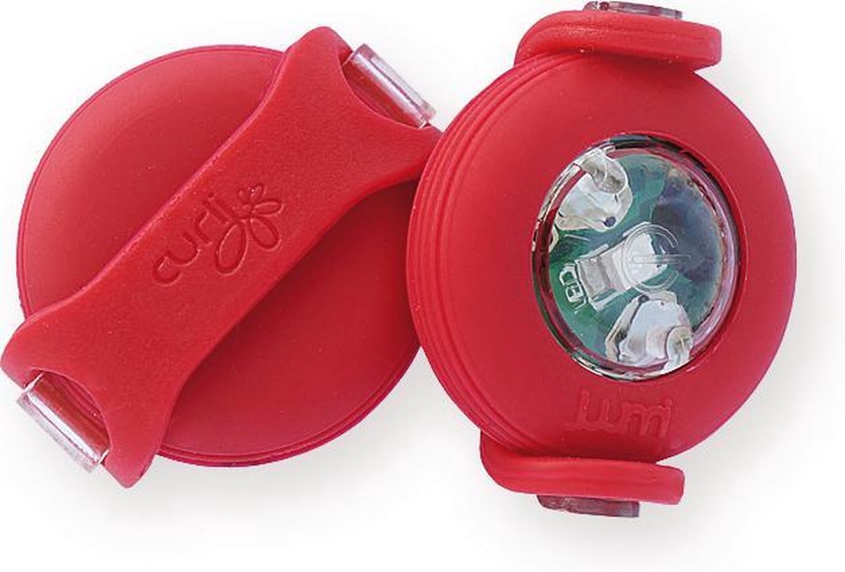 Luz de seguridad Curli luumi - roja