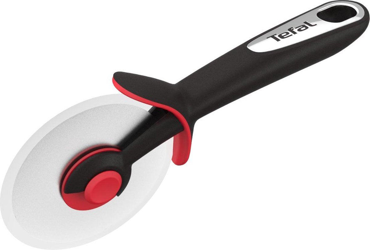 Tefal ingenio - cortador de pizza - ergonómico - acero inoxidable - duradero - mango seguro