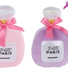 Peluche frasco de perfume Glamour, 22 cm