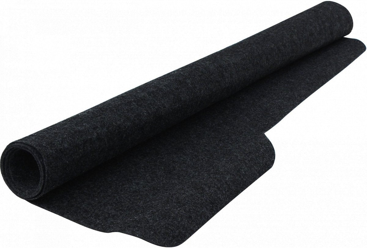 Carpoint kofferbakmat 130x100cm | zwarte mat