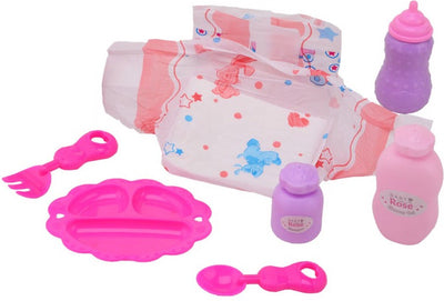 Baby rose care set in borsa