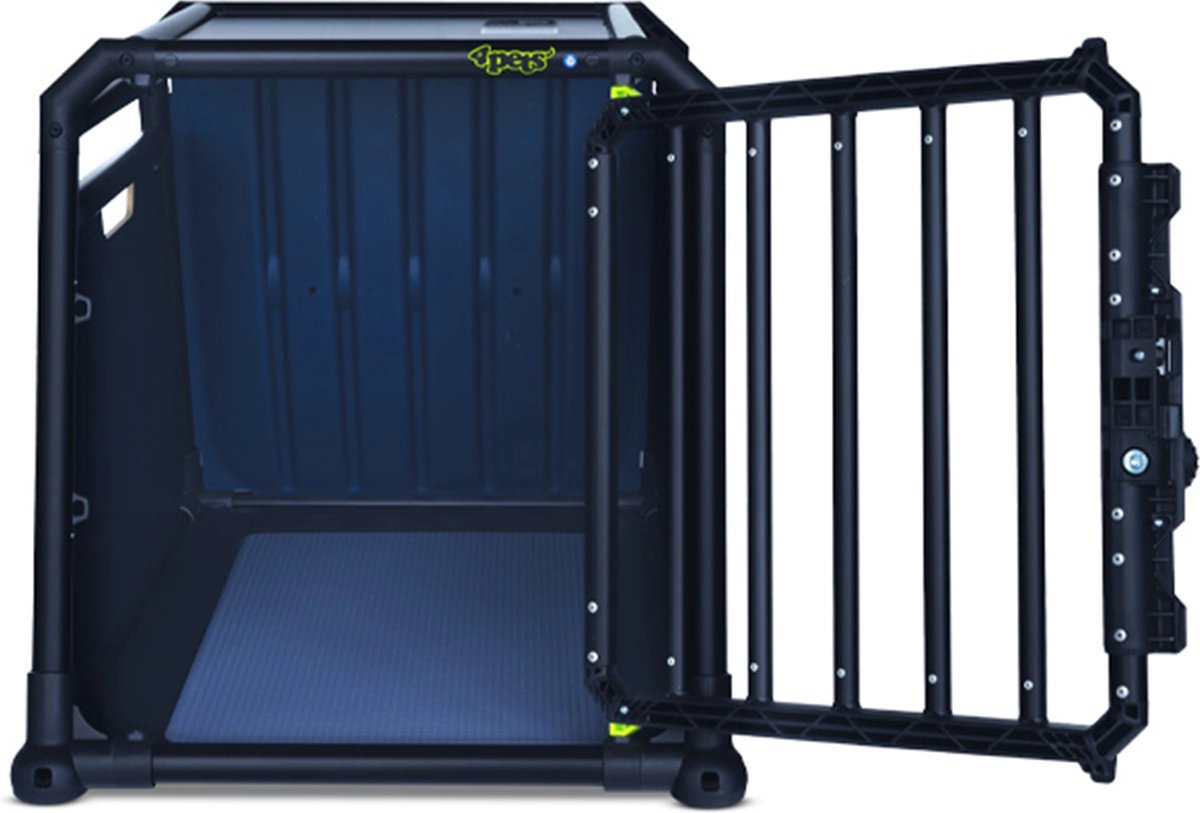 4pets - autobench pro black 1 - pequeño - adecuado para perros de hasta 17 kg
