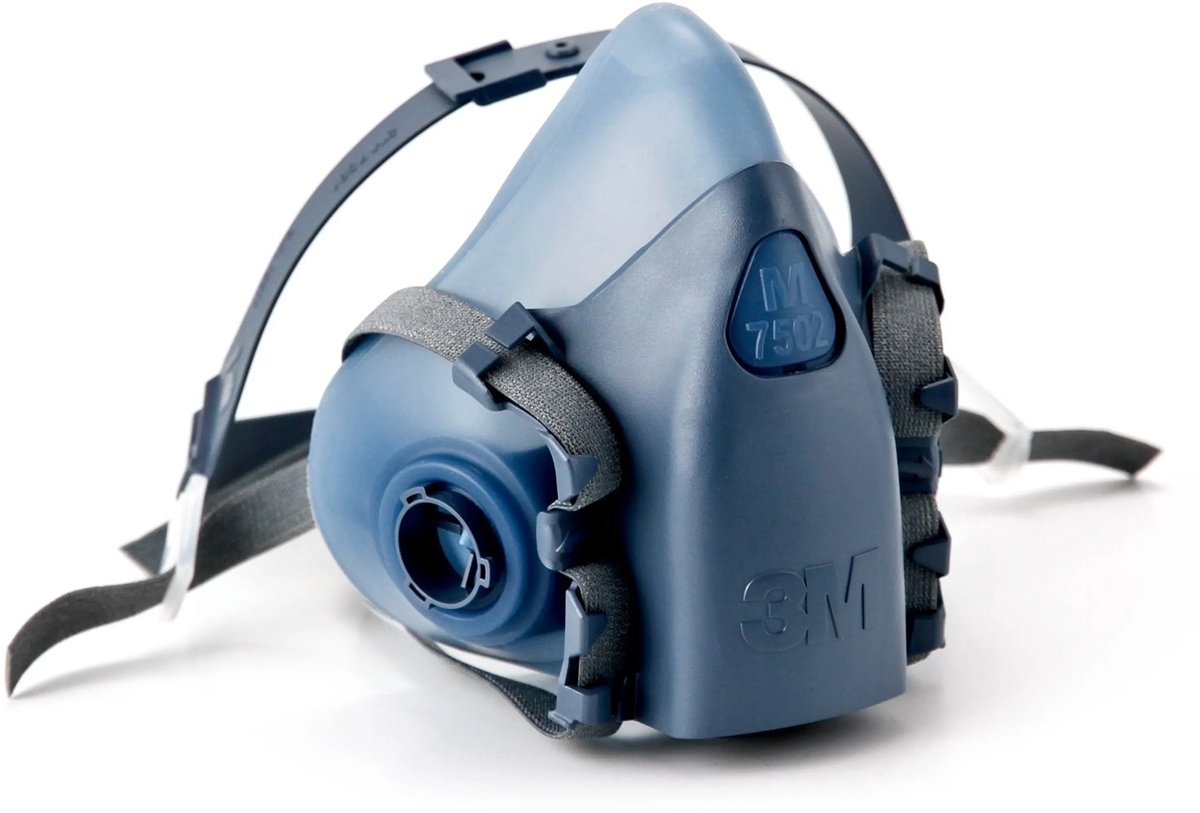 3m 750x half mask small 07020008 - one color - s