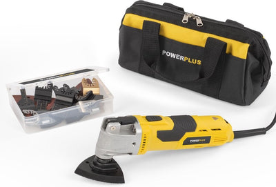 Multiherramienta oscilante powerplus powx1348 - 450w - multiherramienta versátil con 35 acc. - herramientas, juego