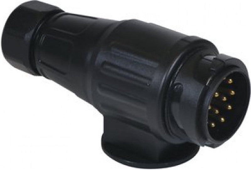 Conector Carpoint Jäger de 13 pines - para enganche de remolque - admite funciones adicionales - fácil instalación