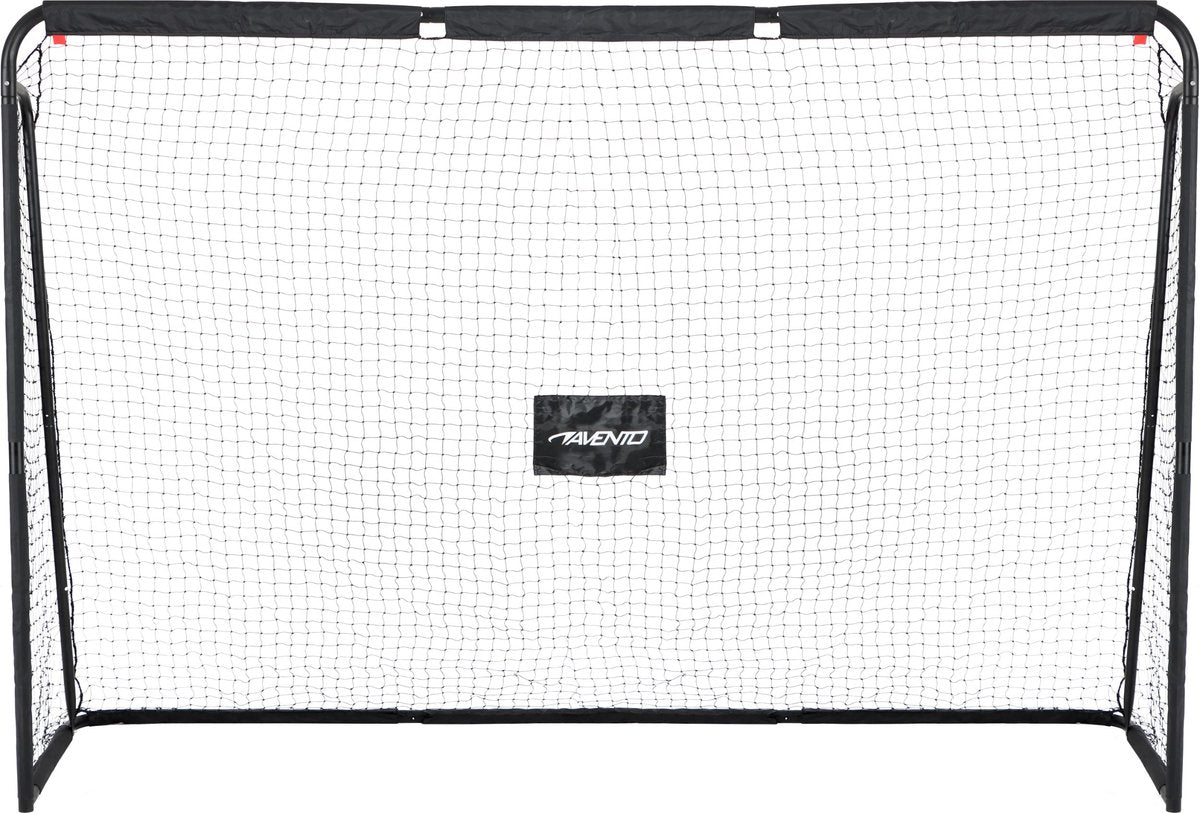 Porta da calcio Avento con schermo - acciaio - ca. 300 x 200 x 91,5 cm