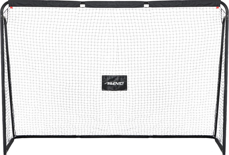 Porta da calcio Avento con schermo - acciaio - ca. 300 x 200 x 91,5 cm