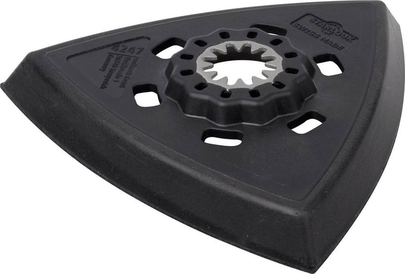 Wolfcraft - platorello multiutensile - starlock - per carta vetrata con velcro - 95mm - 4247000