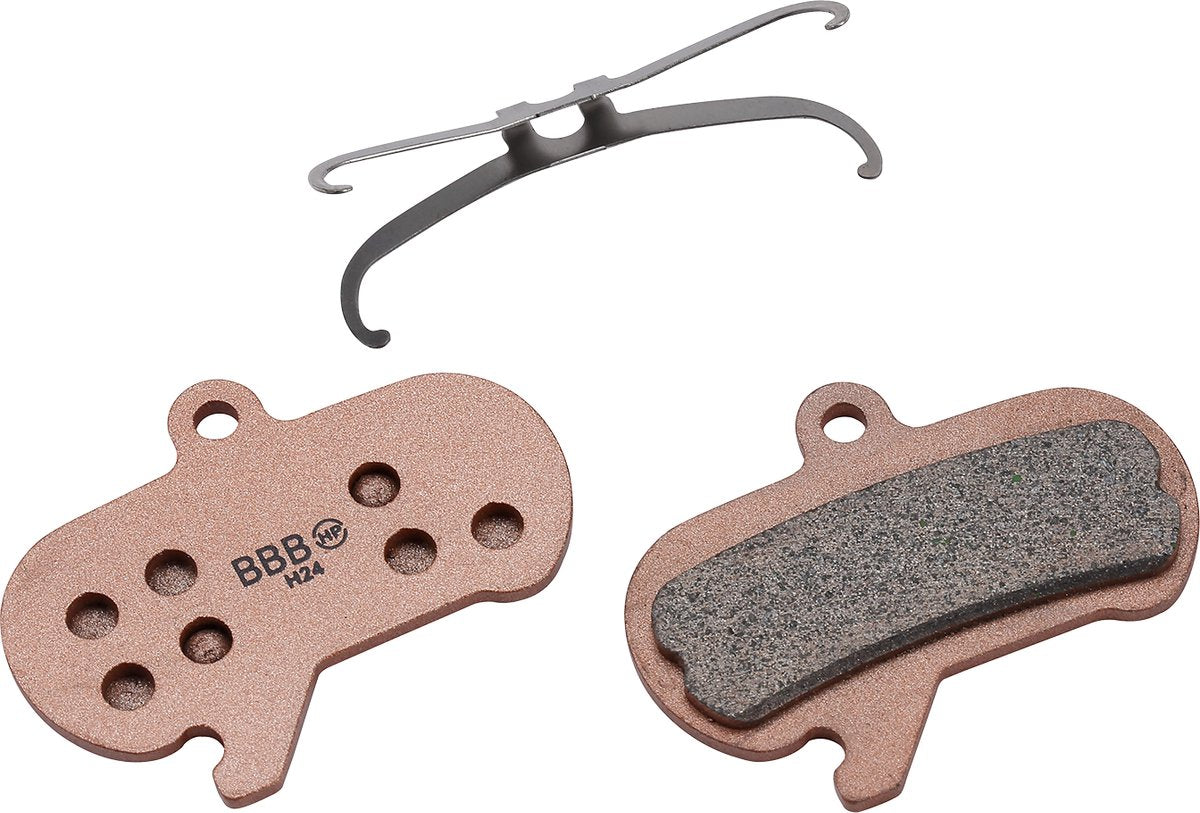 Bbb cycling remblokken mountainbike - discstop hp sintered - schijfrem - compatibel met sram maven - gesinterd - koper - bbs-80s