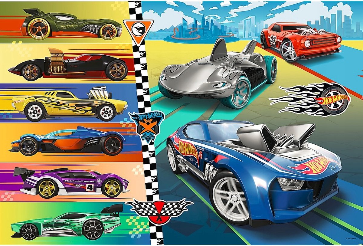Puzzle Trefl Hot Wheels Maxi 24pz