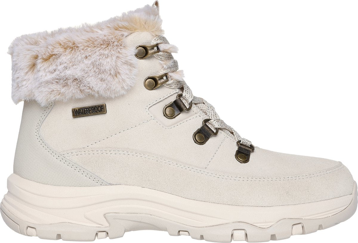 Skechers trego - botas de mujer snow preocupa - crema - talla 37
