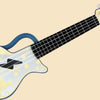 Hape ukulele with lights - blue