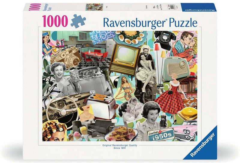 Ravensburger Jigsaw Puzzle the 50s, 1000st.