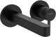 Hansgrohe finoris - miscelatore lavabo incasso - comando monocomando - con piletta - 168mm - nero opaco