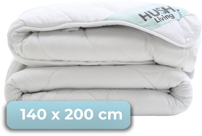 Hush. living hush living 4-seizoenen dekbed 140x200 cm - 200 + 300 gsm - warm, ademend en lichtgewicht