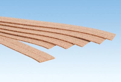 Noch 50490 n, lettiera in sughero h0e (l x l x a) 500 x 28 x 2 mm