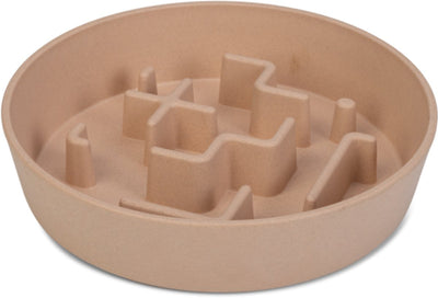 Beeztees anti-slip bowl dog cat nom - dog cat food bowl - dishwasher proof - anti-slip - plastic - pink - 1400ml