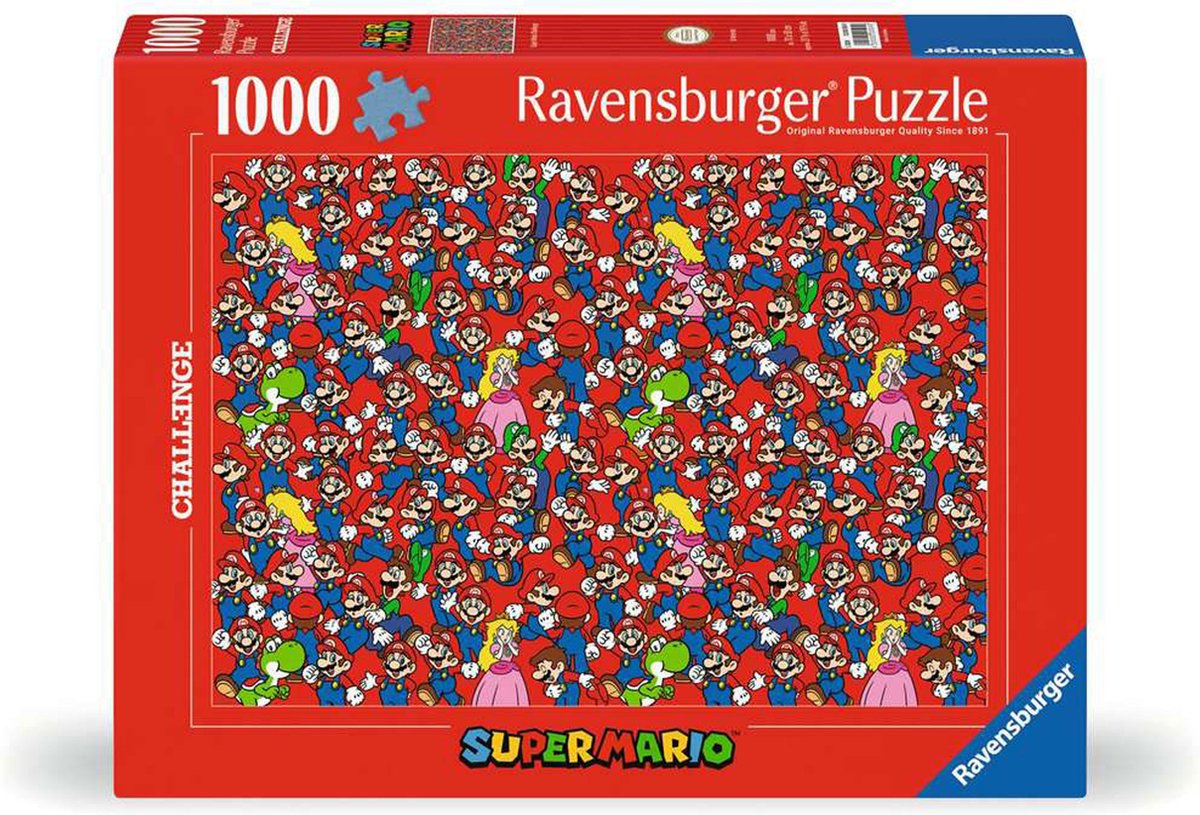 Ravensburger Jigsaw Puzzle Super Mario, 1000.