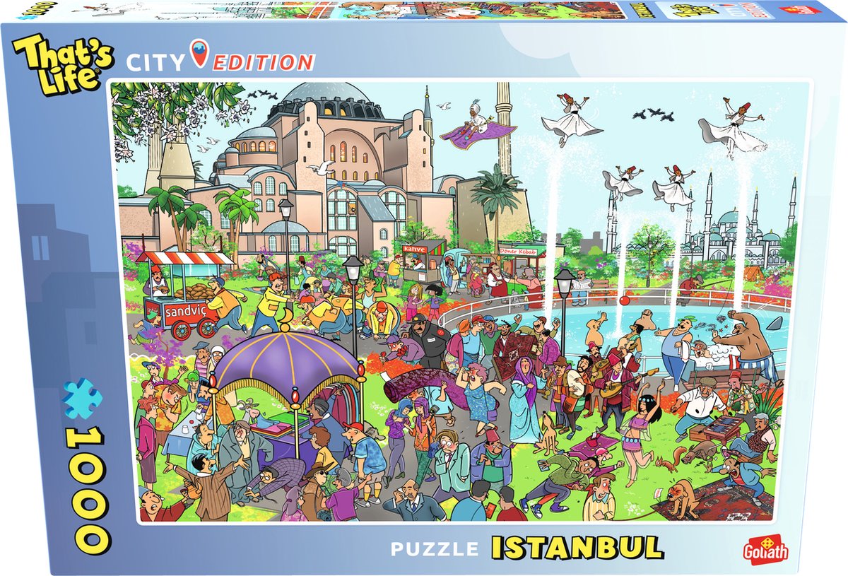 Goliath that's life city edition istanbul - 1000 pezzi del puzzle - puzzle (68x48 cm)