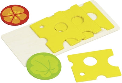 Madera de tablero de queso Goki