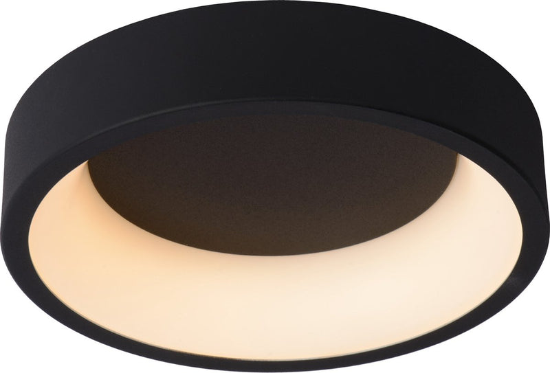 Lucide talowe LED - lampada da soffitto (lampada da soffitto) - ø 30 cm - LED dimmerabile - 1x20w 3000k - nero